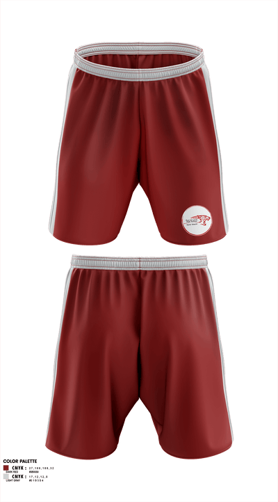 PSLHS Color Guard 48069666 Athletic Shorts With Pockets - 2