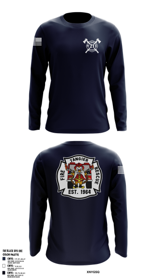 Long Sleeve Performance Shirt, TANGIER VOL FIRE DEPT, , Teamtime, Team time, sublimation, custom sports apparel, team uniforms, spirit wear, spiritwear, sports uniforms, custom shirts, team store, custom team store, fundraiser sports, apparel fundraiser