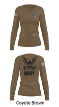 Cvn 77 IM-5 93310864 Women's Long Sleeve V-neck Shirt - 16