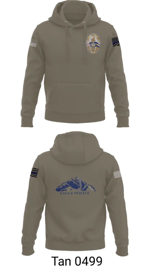 Hoodie, Eagle Police Department, Police, Teamtime, Team time, sublimation, custom sports apparel, team uniforms, spirit wear, spiritwear, sports uniforms, custom shirts, team store, custom team store, fundraiser sports, apparel fundraiser