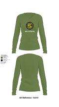 OCS 117th RTI 76770798 Women's Long Sleeve V-neck Shirt - 40