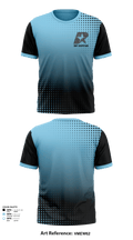 DMV HOOPSTARZ 88350865 Short Sleeve Performance Shirt - 1