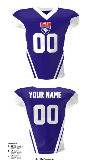 Football Jersey, American Youth Football & Cheer, Football, Teamtime, Team time, sublimation, custom sports apparel, team uniforms, spirit wear, spiritwear, sports uniforms, custom shirts, team store, custom team store, fundraiser sports, apparel fundraiser