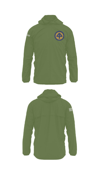 Windbreaker, A CO 2-113th, Army, Teamtime, Team time, sublimation, custom sports apparel, team uniforms, spirit wear, spiritwear, sports uniforms, custom shirts, team store, custom team store, fundraiser sports, apparel fundraiser