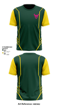 New Milford Bulls Football And Cheerleading 19489077 Short Sleeve Performance Shirt - 9