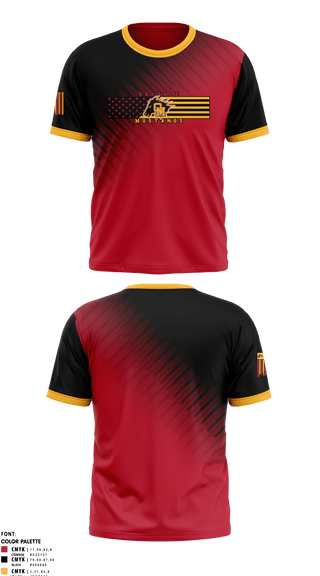 Short Sleeve Performance Shirt, OAKDALE MUSTANGS, Women's Soccer, Teamtime, Team time, sublimation, custom sports apparel, team uniforms, spirit wear, spiritwear, sports uniforms, custom shirts, team store, custom team store, fundraiser sports, apparel fundraiser