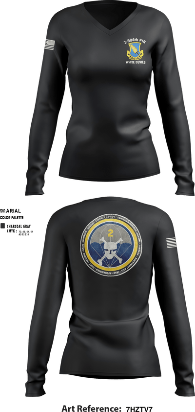 LAZY HELLDIVER 74477476 Women's Long Sleeve V-neck Shirt - 11