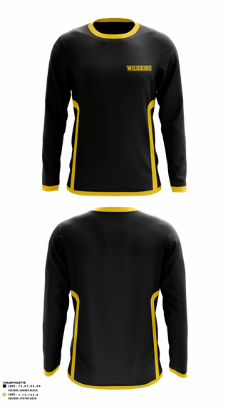 Long Sleeve Performance Shirt, Wildboys, Football, Teamtime, Team time, sublimation, custom sports apparel, team uniforms, spirit wear, spiritwear, sports uniforms, custom shirts, team store, custom team store, fundraiser sports, apparel fundraiser