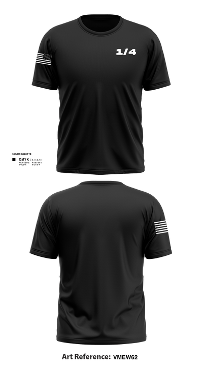 1/4 5379335 Short Sleeve Performance Shirt - 101