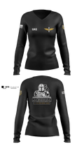 23rd BEB UAS 32441803 Women's Long Sleeve V-neck Shirt - 5