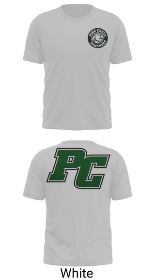 Old School Cotton Feel Shirt, Pine Crest School (Upper School) Volleyball, Women's Volleyball, Teamtime, Team time, sublimation, custom sports apparel, team uniforms, spirit wear, spiritwear, sports uniforms, custom shirts, team store, custom team store, fundraiser sports, apparel fundraiser