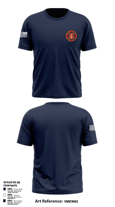 Fayette County Fire & Rescue 3975507 Short Sleeve Performance Shirt - 1