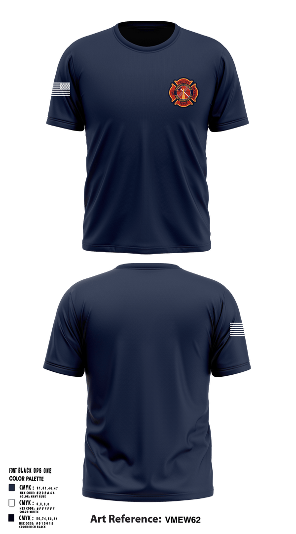 Short Sleeve Performance Shirt, Fayette County Fire & Rescue, Fire Department, Teamtime, Team time, sublimation, custom sports apparel, team uniforms, spirit wear, spiritwear, sports uniforms, custom shirts, team store, custom team store, fundraiser sports, apparel fundraiser