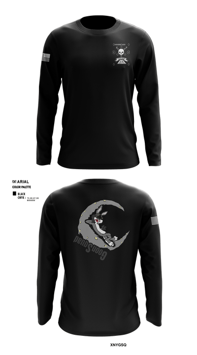 1-181 INF Goon Squad 39530848 Long Sleeve Performance Shirt - 2