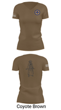 A Co 1/1-114th 36313026 Women's Short Sleeve V-neck Shirt - 8
