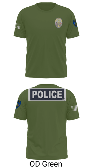 Short Sleeve Performance Shirt, Miami Police Department, Police, Teamtime, Team time, sublimation, custom sports apparel, team uniforms, spirit wear, spiritwear, sports uniforms, custom shirts, team store, custom team store, fundraiser sports, apparel fundraiser