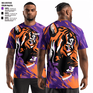 Short Sleeve Performance Shirt, Tigers, Men's Basketball, Teamtime, Team time, sublimation, custom sports apparel, team uniforms, spirit wear, spiritwear, sports uniforms, custom shirts, team store, custom team store, fundraiser sports, apparel fundraiser