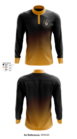 Quarter Zip Jacket, Glazers Elite, Men's Basketball, Teamtime, Team time, sublimation, custom sports apparel, team uniforms, spirit wear, spiritwear, sports uniforms, custom shirts, team store, custom team store, fundraiser sports, apparel fundraiser