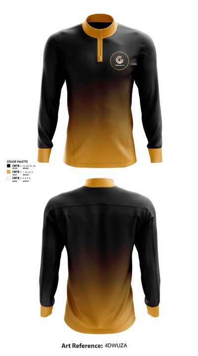 Glazers Elite 68139878 Quarter Zip Jacket - 1