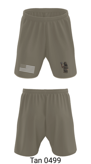 Athletic Shorts With Pockets, CRT 1, Army, Teamtime, Team time, sublimation, custom sports apparel, team uniforms, spirit wear, spiritwear, sports uniforms, custom shirts, team store, custom team store, fundraiser sports, apparel fundraiser