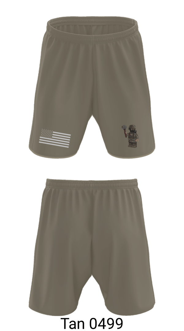 Athletic Shorts With Pockets, CRT 1, Army, Teamtime, Team time, sublimation, custom sports apparel, team uniforms, spirit wear, spiritwear, sports uniforms, custom shirts, team store, custom team store, fundraiser sports, apparel fundraiser