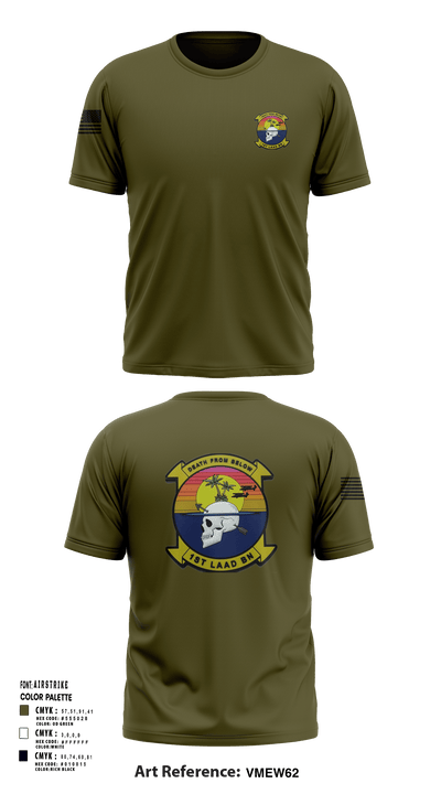 1st LAAD 786723 Short Sleeve Performance Shirt - 16