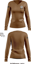 Stratos Intelligence 604733 Women's Long Sleeve V-neck Shirt - 2