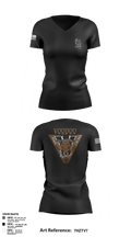 A Co.2-10 AHB 24005115 Women's Short Sleeve V-neck Shirt - 99