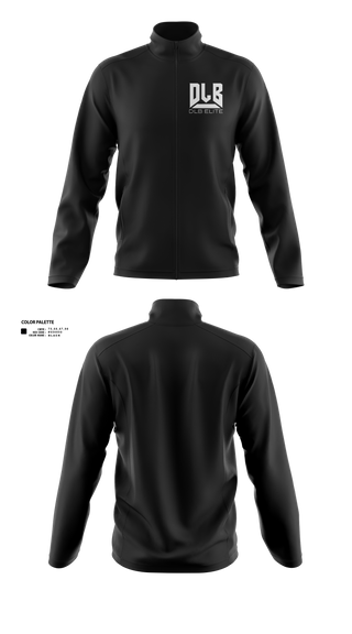 Fleece Jacket, DLB Elite, , Teamtime, Team time, sublimation, custom sports apparel, team uniforms, spirit wear, spiritwear, sports uniforms, custom shirts, team store, custom team store, fundraiser sports, apparel fundraiser