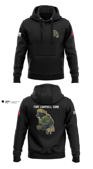 Hoodie, Campbell SORB, Army, Teamtime, Team time, sublimation, custom sports apparel, team uniforms, spirit wear, spiritwear, sports uniforms, custom shirts, team store, custom team store, fundraiser sports, apparel fundraiser