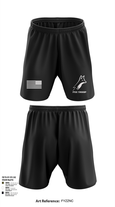 Fox troop 31876072 Athletic Shorts With Pockets - 3