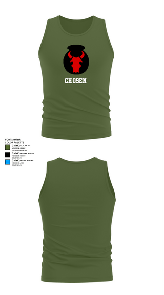 Tank Top, Chosen, , Teamtime, Team time, sublimation, custom sports apparel, team uniforms, spirit wear, spiritwear, sports uniforms, custom shirts, team store, custom team store, fundraiser sports, apparel fundraiser