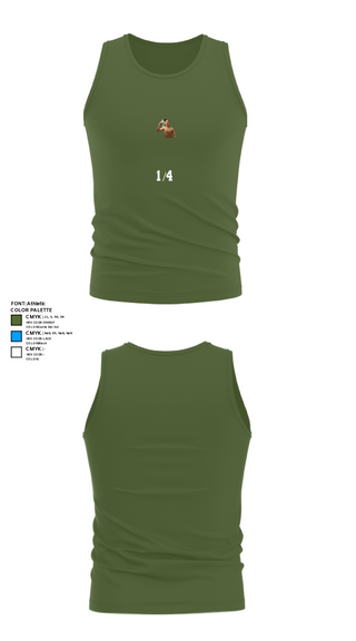 Tank Top, 1/4, Marines, Teamtime, Team time, sublimation, custom sports apparel, team uniforms, spirit wear, spiritwear, sports uniforms, custom shirts, team store, custom team store, fundraiser sports, apparel fundraiser