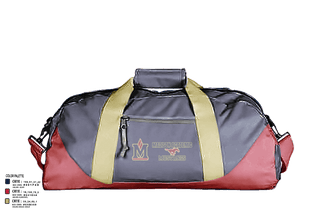 Duffle Bag, Madison Academic Magnet School Volleyball, Women's Volleyball, Teamtime, Team time, sublimation, custom sports apparel, team uniforms, spirit wear, spiritwear, sports uniforms, custom shirts, team store, custom team store, fundraiser sports, apparel fundraiser