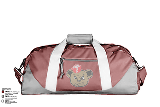 Duffle Bag, Riverside, Softball, Teamtime, Team time, sublimation, custom sports apparel, team uniforms, spirit wear, spiritwear, sports uniforms, custom shirts, team store, custom team store, fundraiser sports, apparel fundraiser
