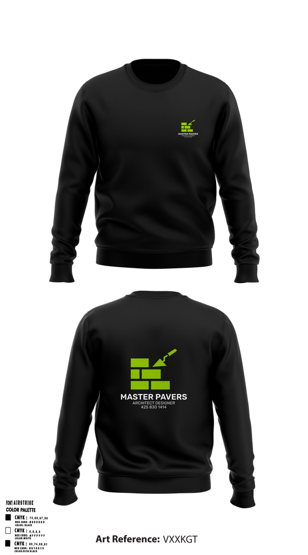 Crew Neck Sweatshirt, master pavers, Army, Teamtime, Team time, sublimation, custom sports apparel, team uniforms, spirit wear, spiritwear, sports uniforms, custom shirts, team store, custom team store, fundraiser sports, apparel fundraiser