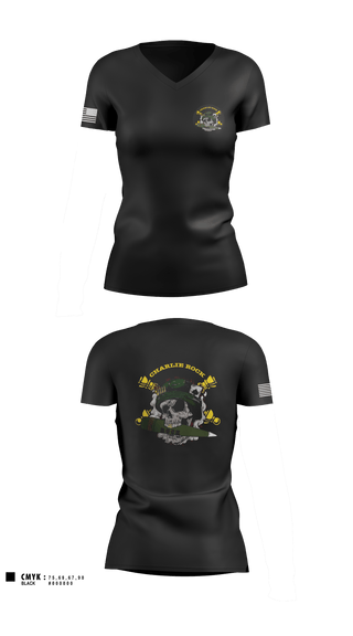 Women's Short Sleeve Vneck Shirt, Charlie rock, Army, Teamtime, Team time, sublimation, custom sports apparel, team uniforms, spirit wear, spiritwear, sports uniforms, custom shirts, team store, custom team store, fundraiser sports, apparel fundraiser