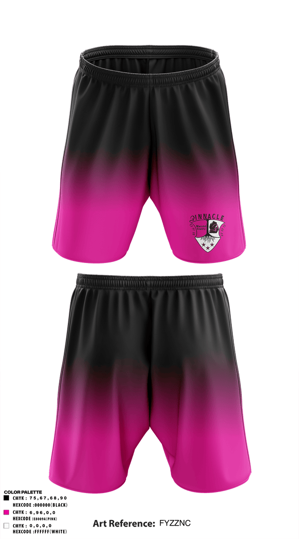 Athletic Shorts With Pockets, Pinnacle FC, Men's Soccer, Teamtime, Team time, sublimation, custom sports apparel, team uniforms, spirit wear, spiritwear, sports uniforms, custom shirts, team store, custom team store, fundraiser sports, apparel fundraiser