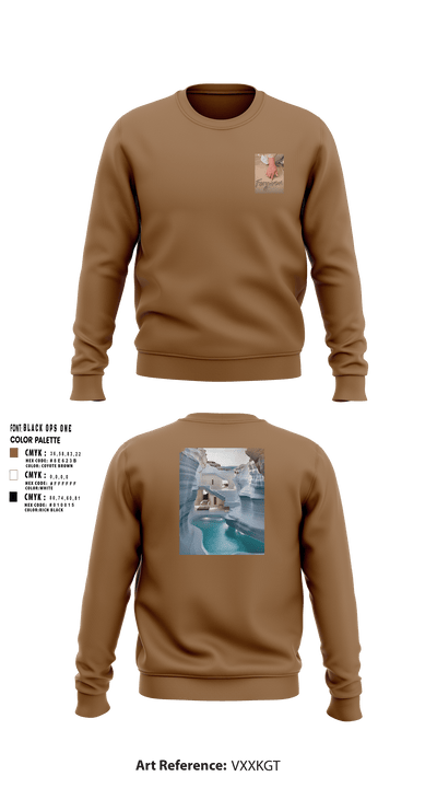 X Unknown StudiosX Unknown Studios 67098439 Crew Neck Sweatshirt - 1