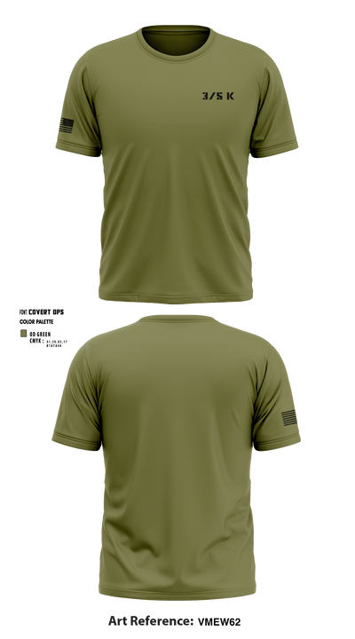 3/5 k 48748814 Short Sleeve Performance Shirt - 2