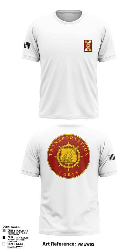 Old School Cotton Feel Shirt, 993rd Transportation Company, Army, Teamtime, Team time, sublimation, custom sports apparel, team uniforms, spirit wear, spiritwear, sports uniforms, custom shirts, team store, custom team store, fundraiser sports, apparel fundraiser
