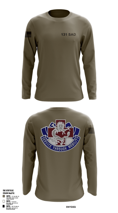 131st SAD 30923747 Long Sleeve Performance Shirt - 1
