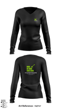 master pavers 40401217 Women's Long Sleeve V-neck Shirt - 1