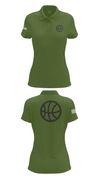 Women's Short Sleeve Performance Polo, Bankers, Men's Basketball, Teamtime, Team time, sublimation, custom sports apparel, team uniforms, spirit wear, spiritwear, sports uniforms, custom shirts, team store, custom team store, fundraiser sports, apparel fundraiser