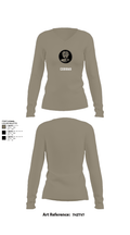 Red Warriors 36631252 Women's Long Sleeve V-neck Shirt - 62