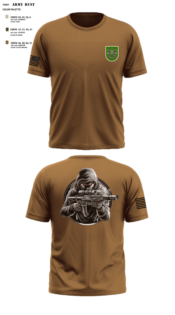 Short Sleeve Performance Shirt, 10 SFG, Army, Teamtime, Team time, sublimation, custom sports apparel, team uniforms, spirit wear, spiritwear, sports uniforms, custom shirts, team store, custom team store, fundraiser sports, apparel fundraiser