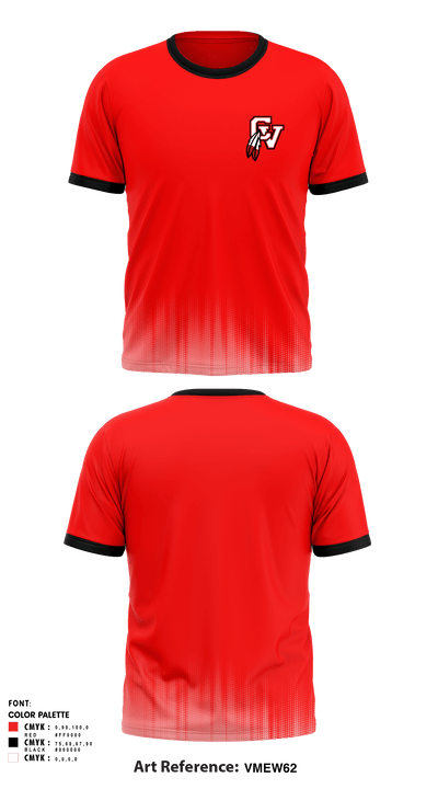 Big Reds 21952547 Short Sleeve Performance Shirt - 1