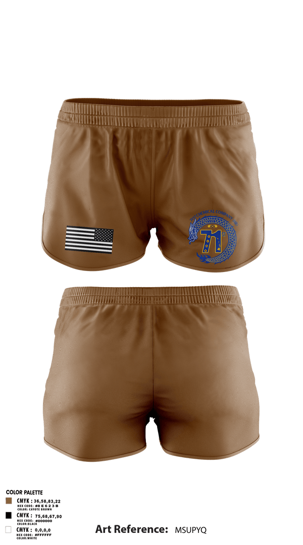 Ranger Panties, 71st Chemical Company (HR), Army, Teamtime, Team time, sublimation, custom sports apparel, team uniforms, spirit wear, spiritwear, sports uniforms, custom shirts, team store, custom team store, fundraiser sports, apparel fundraiser