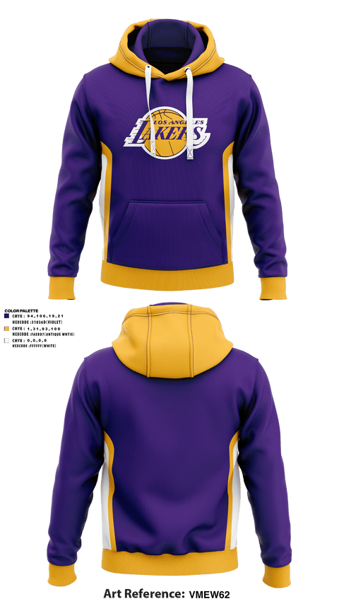 Hoodie, Los angles lakers, Men's Basketball, Teamtime, Team time, sublimation, custom sports apparel, team uniforms, spirit wear, spiritwear, sports uniforms, custom shirts, team store, custom team store, fundraiser sports, apparel fundraiser