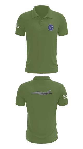 Short Sleeve Performance Polo, VAQ-139 Cougars, Navy, Teamtime, Team time, sublimation, custom sports apparel, team uniforms, spirit wear, spiritwear, sports uniforms, custom shirts, team store, custom team store, fundraiser sports, apparel fundraiser